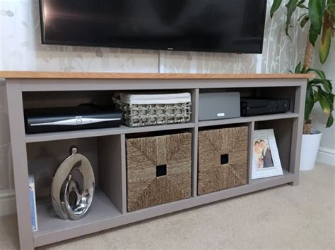 Hemnes Console Table Restyled To Tv Unit Ikea Hackers Ikea Hack