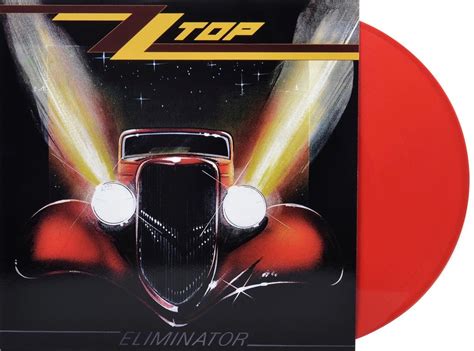 Zz Top Eliminator Red Vinyl Red House Records