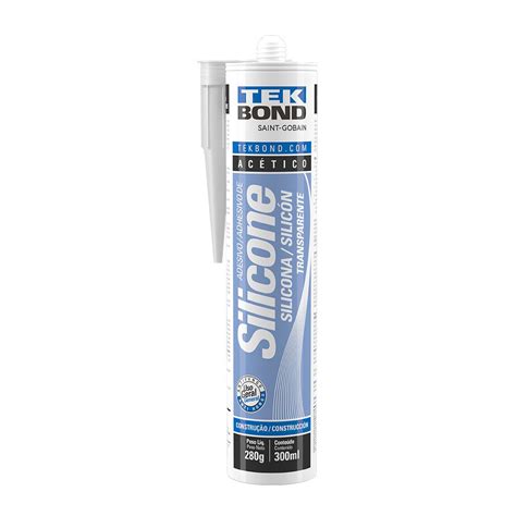 Silicone Acético Incolor 280 G Tekbond Bignotto Ferramentas