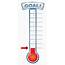 Thermometer Template For $100  Clipartsco