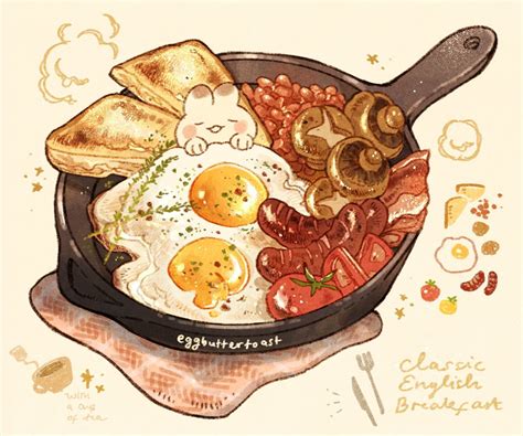 Nao ☕🌨️ On Twitter In 2021 Cute Food Art Cute Food Drawings Food Art