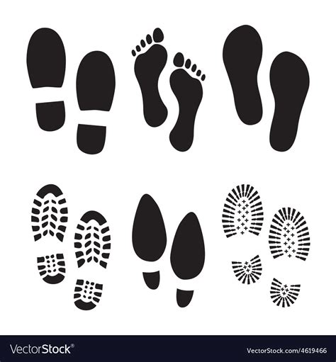 Footprint Svg Footsteps Svg Shoe Print Graphic By Digitalsvgfiles The