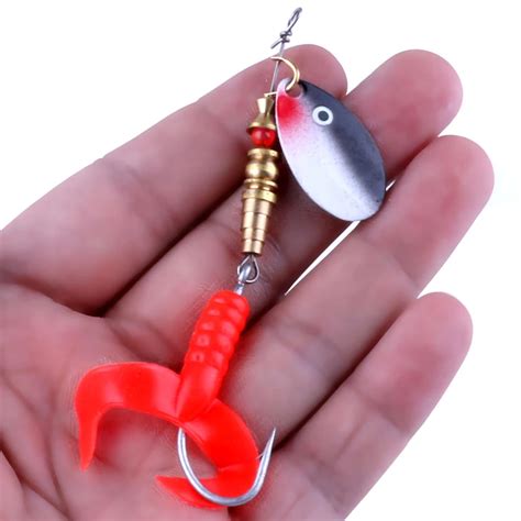 10 Pieces Spinnerbait Fishing Lure Spin Saltwater Lures 7g024oz Hard