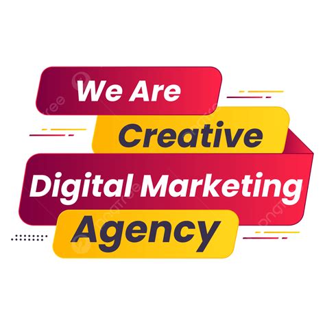 Transparent We Creative Digital Marketing Agency Banner For Social