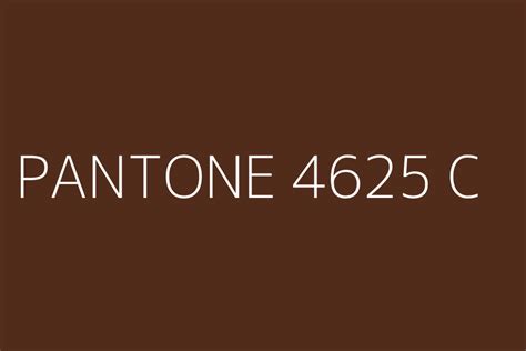 Pantone 4625 C Color Hex Code