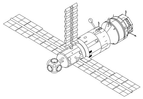 Hubble Space Telescope Drawing At Getdrawings Free Download
