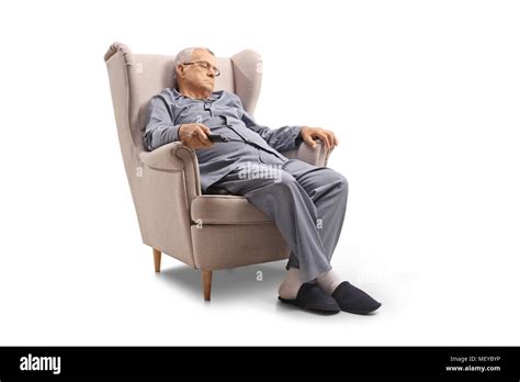 Old Man Sleeping Chair Hi Res Stock Photography And Images Alamy