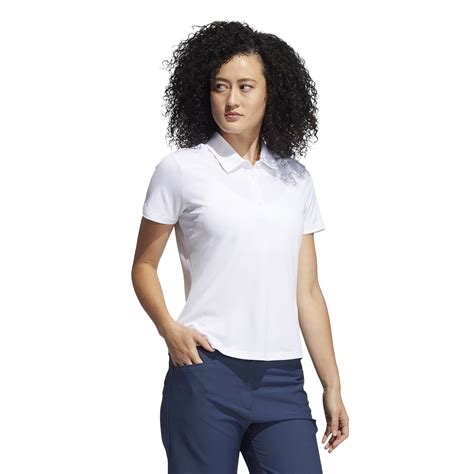 Adidas Performance Primegreen Ladies Polo Shirt White Scottsdale Golf