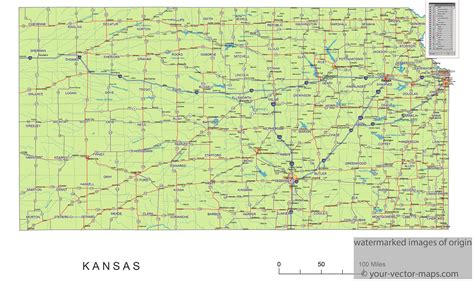 Kansas State Route Network Map Kansas Highways Map Cities Of Kansas
