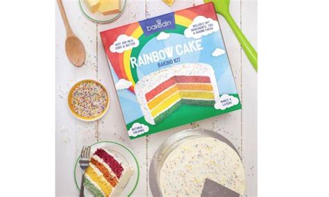 Rainbow Cake Baking Kit No Bake Cake Rainbow Cake Baking Kit