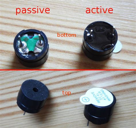 active vs passive buzzer design goeszen