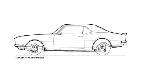 69 Camaro Front Coloring Pages