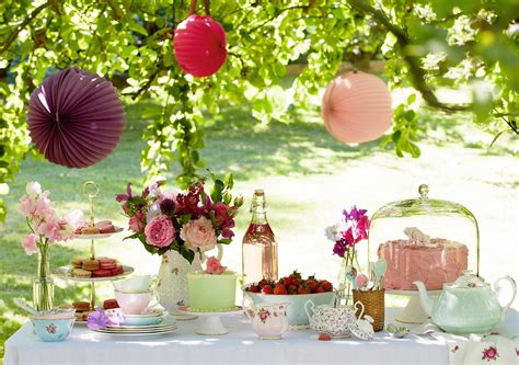 Take Your Teacups Outside And Enjoy A Royal Albert Summer Tea Party In