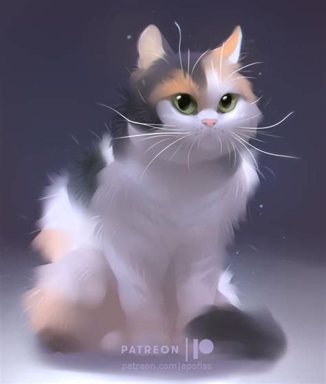 Calico By Apofiss On Deviantart In 2020 Cats Illustration Cat Art
