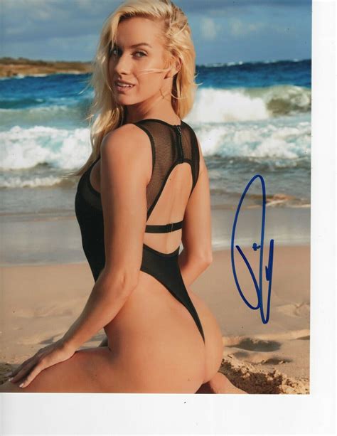 Lpga Golfer Pointsbet Model Paige Spiranac Signed Bikini X Autographia