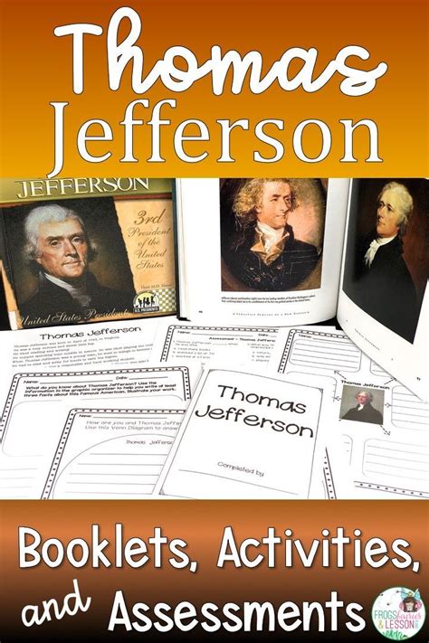 Thomas Jefferson Activities And Assessments Thomas Jefferson
