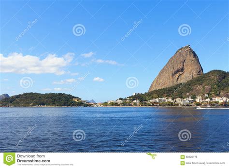 Mountain Sugarloaf From Botafogo Rio De Janeiro Brazil