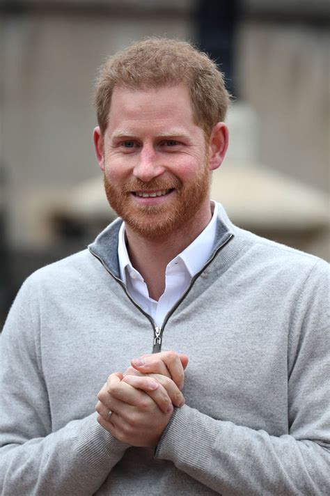 For the funeral of his grandfather. Prince Harry looks exhilarated as he announces birth of his baby boy