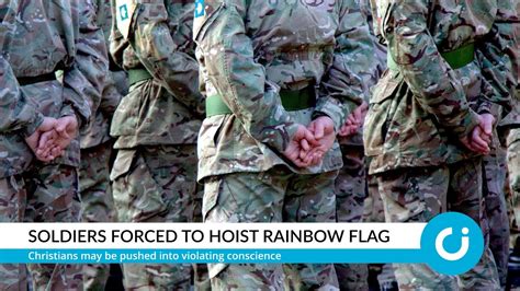 Soldiers Forced To Hoist Rainbow Flag Youtube