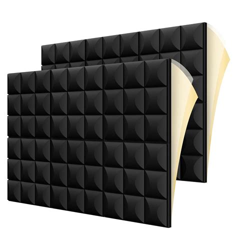 Buy Leiyer 12 Pack Self Adhesive Sound Proof Foam Panels 15 X 12x