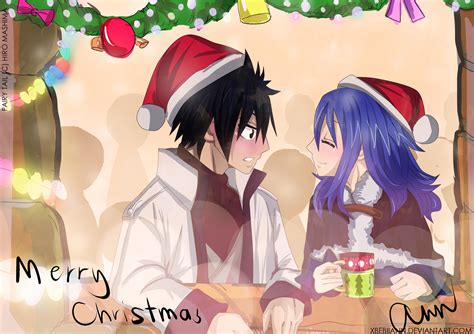 Fairy Tail Christmas Present Ii ~gruvia By Xbebiiann On Deviantart
