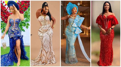 30 Latest Gorgeous Nigeria Traditional Marriage Bridal Dresses Stylish Naija Latest Blouse