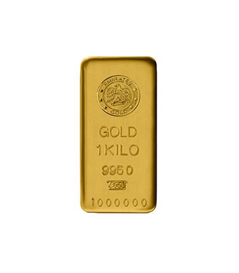 1kg Gold Emirates Gold Bar 9950 Ibv Gold Dmcc