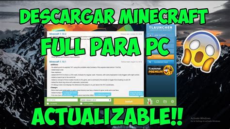 Maybe you would like to learn more about one of these? Descargar Minecraft Para PC TOTALMENTE FULL Y Actualizable ...