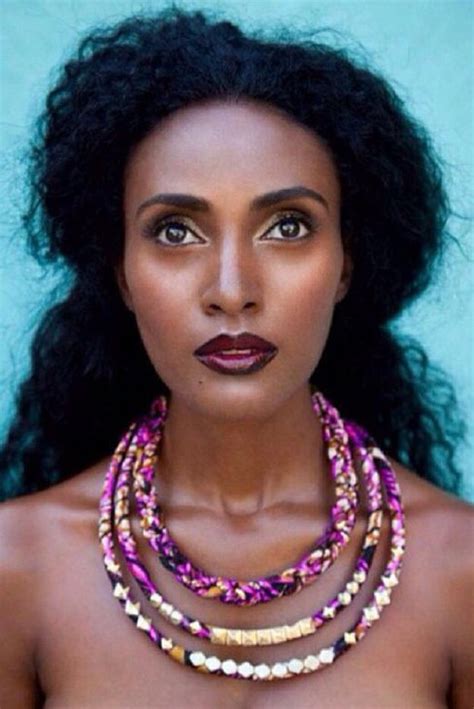 Ethiopian Model Weyni 😍 Stunning Natural Hair Beauty Ethiopian Models Beautiful Black Girl