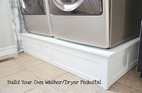 Then to get the washer and dryer onto it without damaging it, we placed the washer and dryer onto a towel on top of the pedestal. washer and Dryer pedistal.... so much nicer than those ...