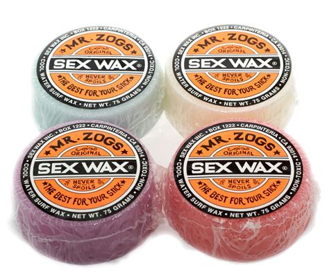 Sex Wax Mr Zogs Original Orange Cool Water Surf Wax Surf Board Wax 4250758520268 Ebay