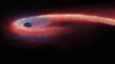 A Star Shredded By A Black Hole May Have Spit Out An Extremely