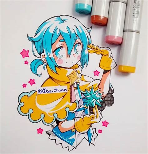 By Ibuchuan Cute Art Copic Marker Art Anime Art