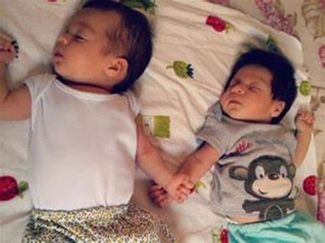 Identical Twins Who Married Two Brothers Give Birth On Same Day Within
