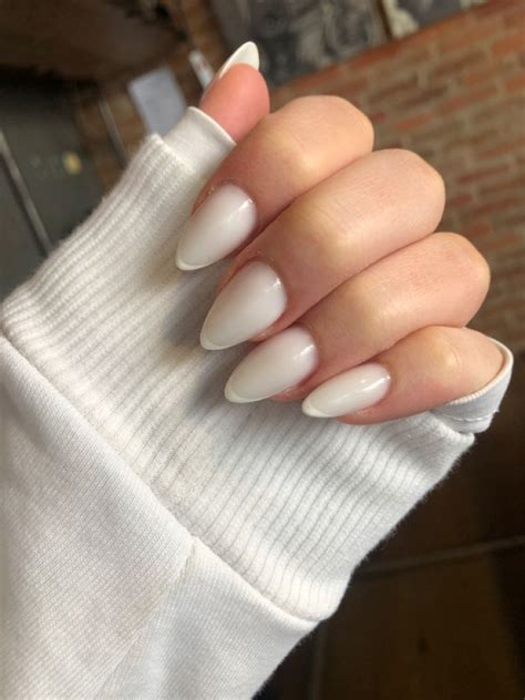 Top More Than 166 Milky White Nails Latest Vn