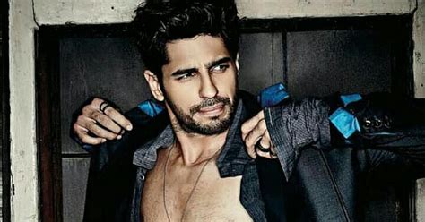 Shirtless Bollywood Men Sidharth Malhotra Strips For His Sexiest Shoot