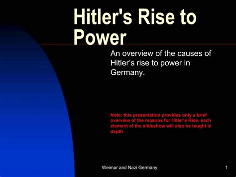 ppt hitlers rise to power powerpoint presentation free download id 486580