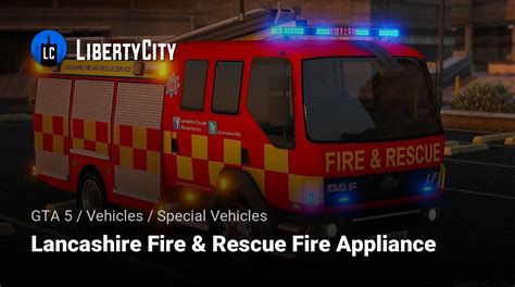 Download Lancashire Fire And Rescue Fire Appliance For Gta 5