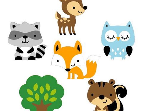 Woodland Animal Babies Clipart 10 Free Cliparts Download Images On