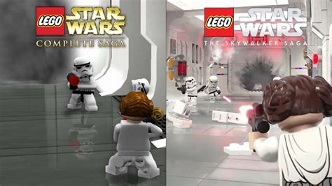 Lego Star Wars The Skywalker Saga Vs The Complete Saga 2 Youtube