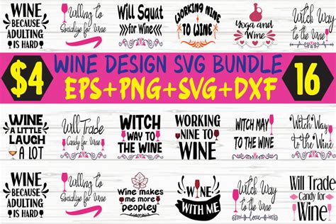 Wine Svg Bundle Graphic By Thesvgfactory · Creative Fabrica