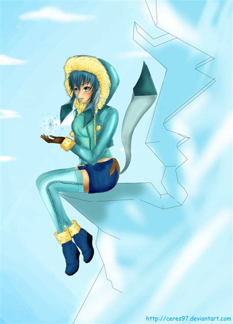 Human Glaceon By Ceres97 On Deviantart