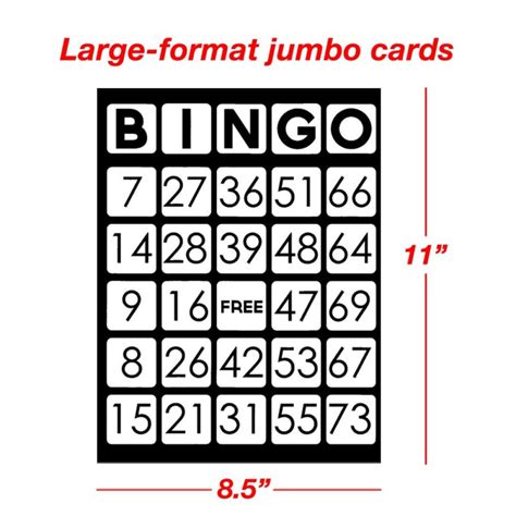 Bingo Ez Readers Large Format Pack Of 25 Ryseltoys