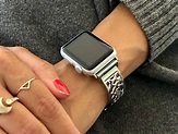 Women Apple Watch Band 38mm 40mm 41mm 42mm 44mm 45mm Adjustable Size ...