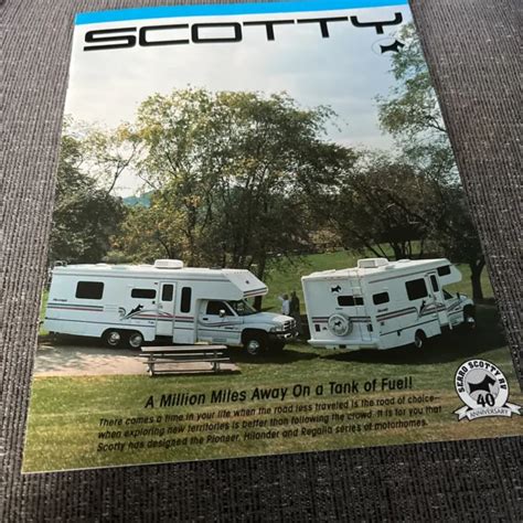 1996 Serro Scotty Motorhome Rv Brochure Dodge Ram Dakota Class C Camper