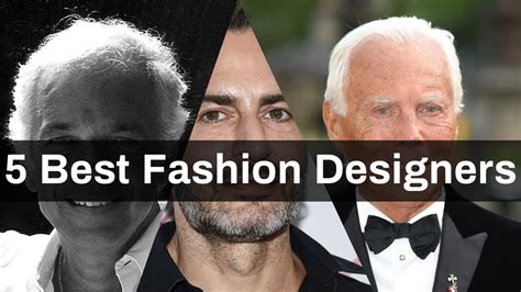 Top Fashion Designers In The World 5 Best Fashion Designers In The