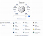 Wikipedia in 2016 - Web Design Museum