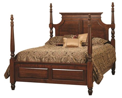 Amish American Made Malune Four Post Bed From Dutchcrafters Amish