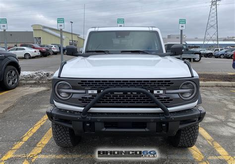 4 Door Oxford White Badlands Map Bronco6g 2021 Ford Bronco