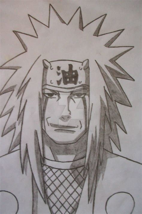 Jiraiya Smiles By Sakakithemastermind Anime Deviantart Male Sketch